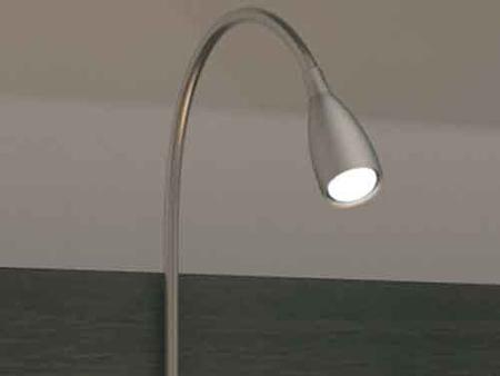 Lámpara cuello de cisne LED y lámparas LED para escritorios