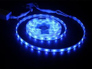 Tira de luz LED flexible - azul