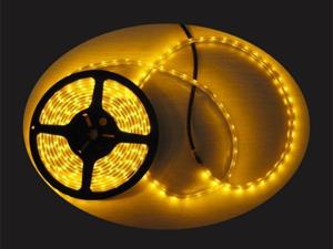 Tira de luz LED flexible - amarilla