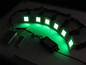 Luz para piso RGB – Verde